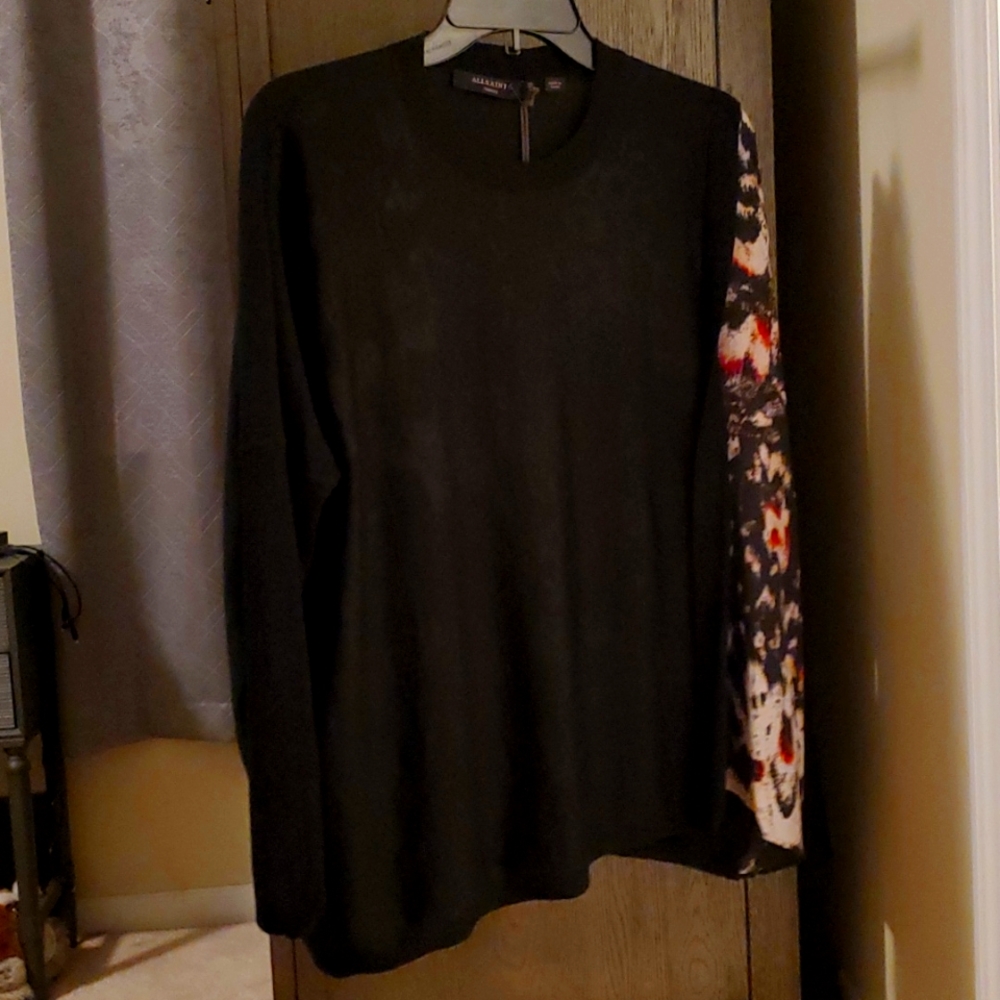 All Saints Koko Wing wrap jumper